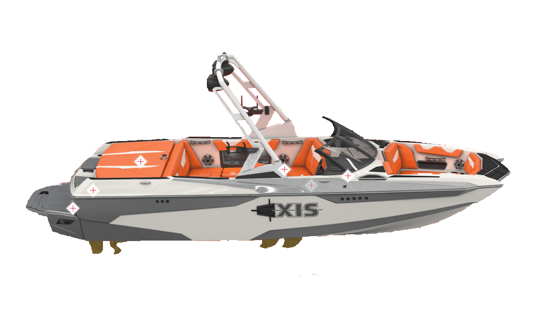 an axis wake boat A20