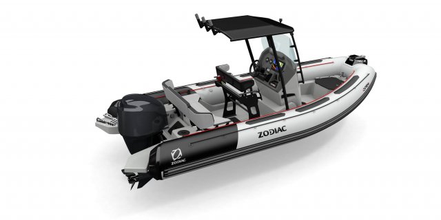 the full rendering of a zodiac open 5.5 at gordon bay marine