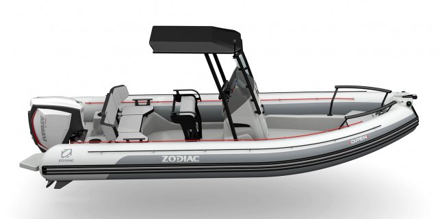 rendering of a zodiac open 6.5 from Gordon Bay Marine